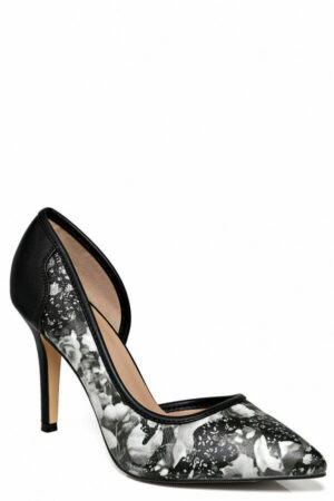 Womens floral pattern high heels
