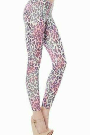 ex River Island Womens animal print leggings