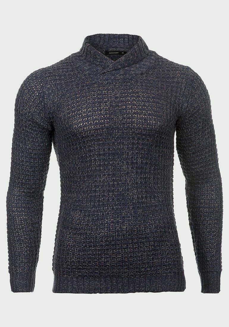 Mens shawl neckline jumpers