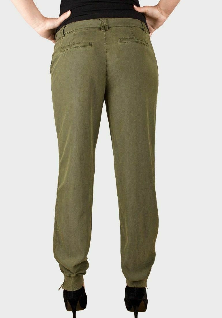 Ex Miss Selfridge Womens tie belt cuff leg trousers - Image 3