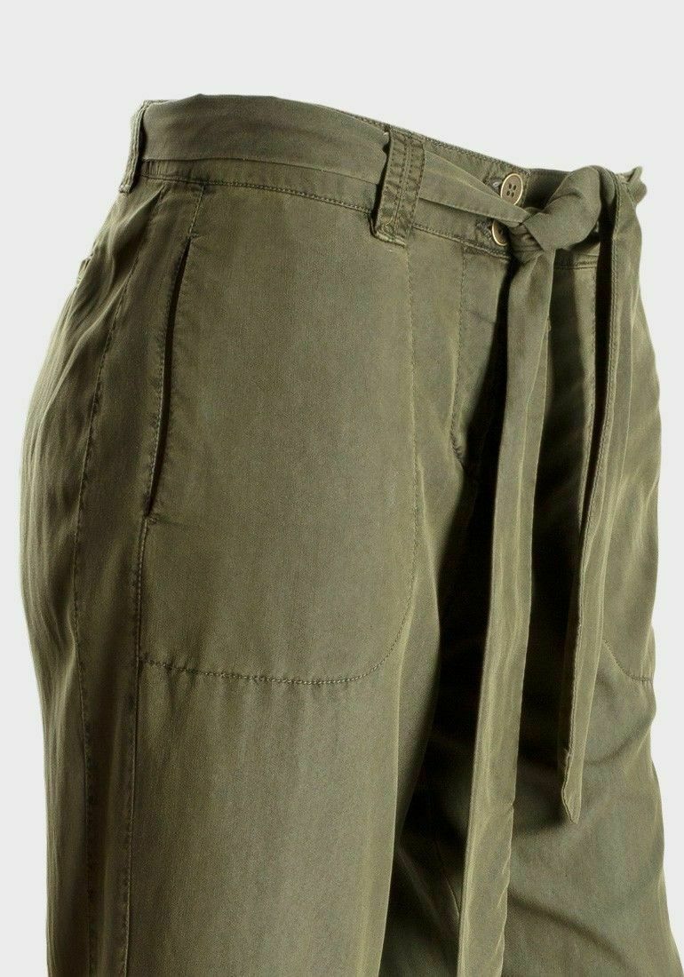 Ex Miss Selfridge Womens tie belt cuff leg trousers - Image 4