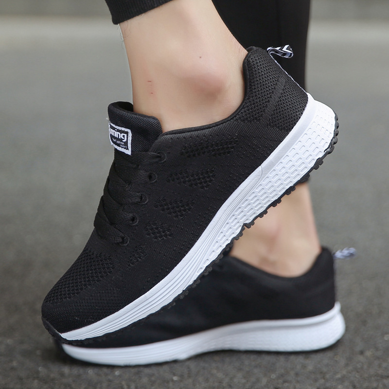 Ladies lace up running Trainers Gym Shoes - Image 5