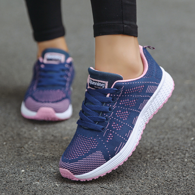 Ladies lace up running Trainers Gym Shoes - Image 4