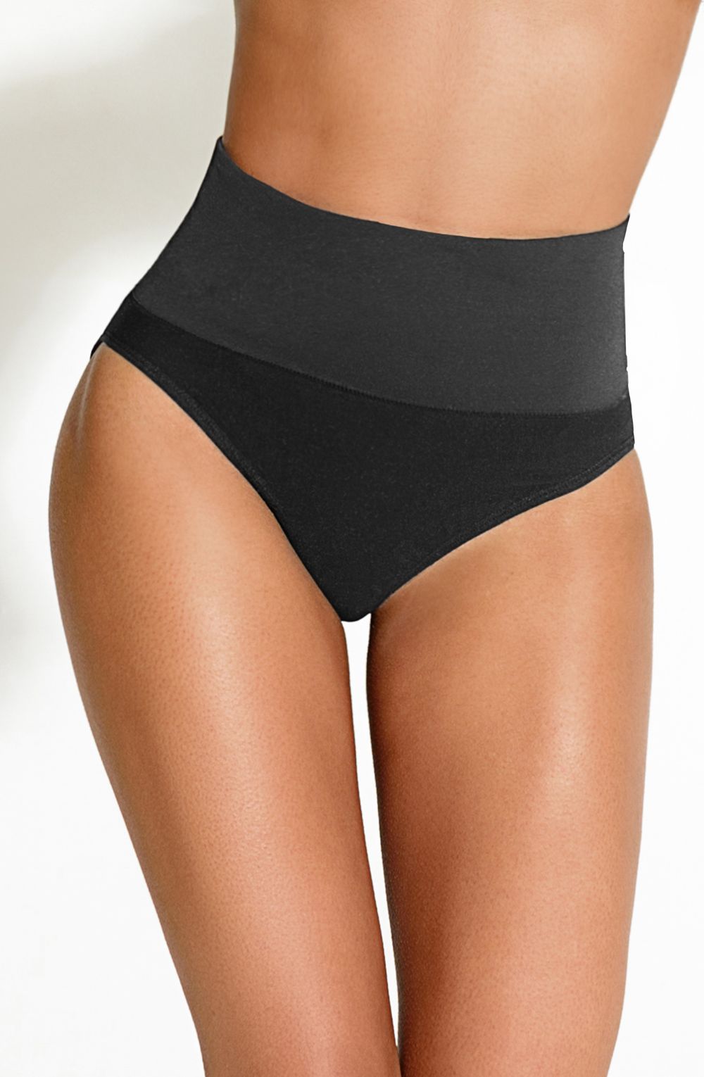 Tummy Control Midi Brief Smooth invisible Italian design - Image 5