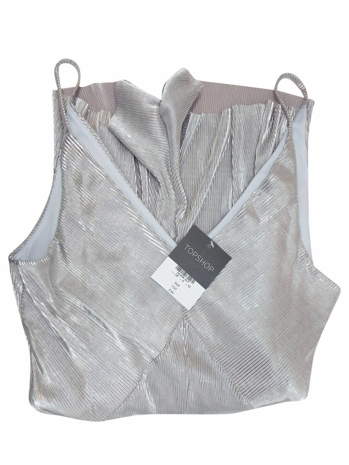 Topshop Ladies shimmering finish Playsuit - Image 3