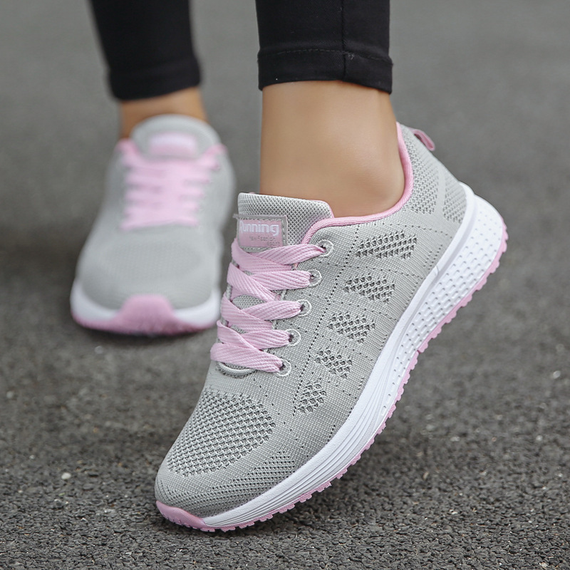Ladies lace up running Trainers Gym Shoes - Image 3