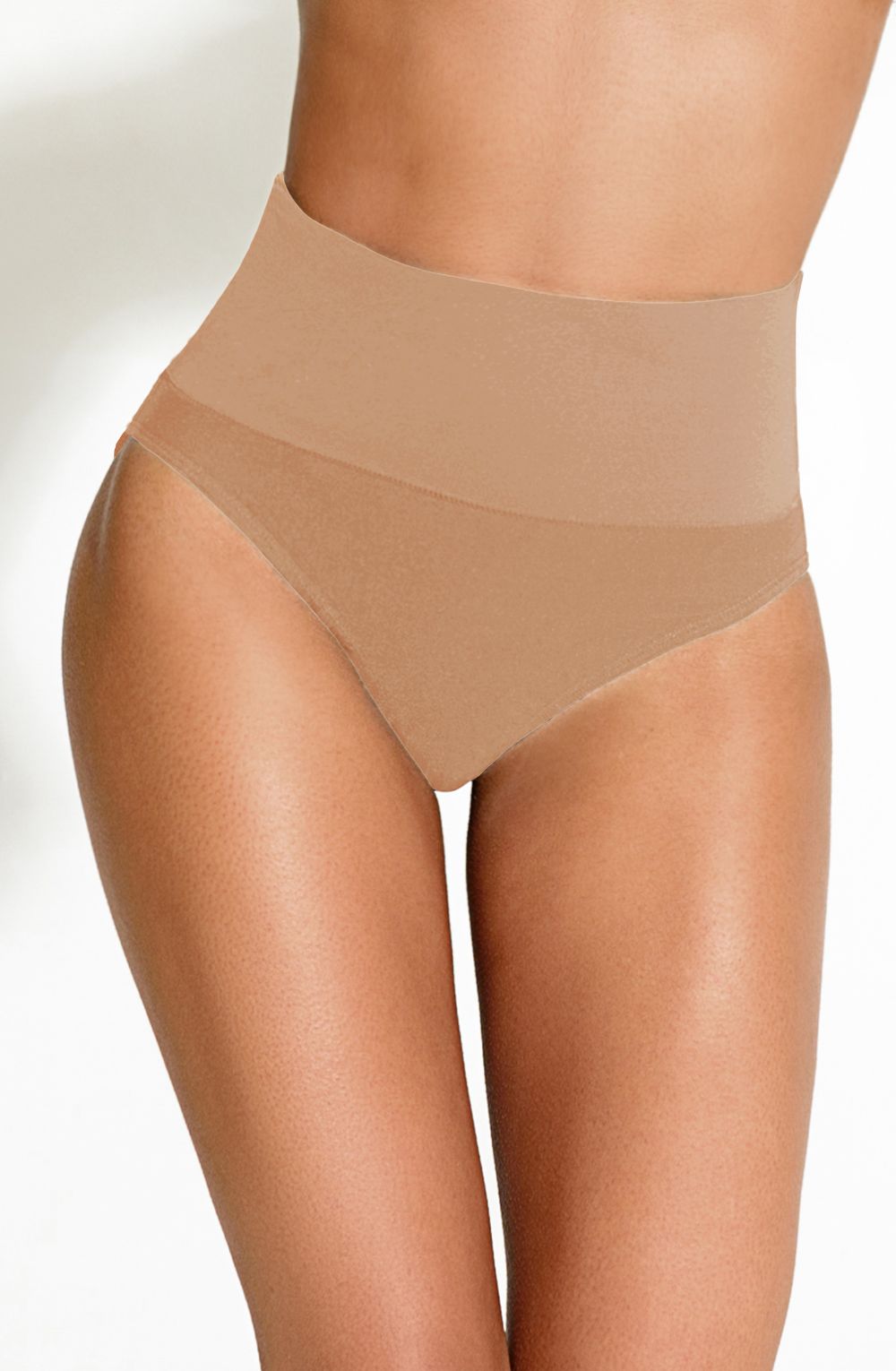 Tummy Control Midi Brief Smooth invisible Italian design - Image 7
