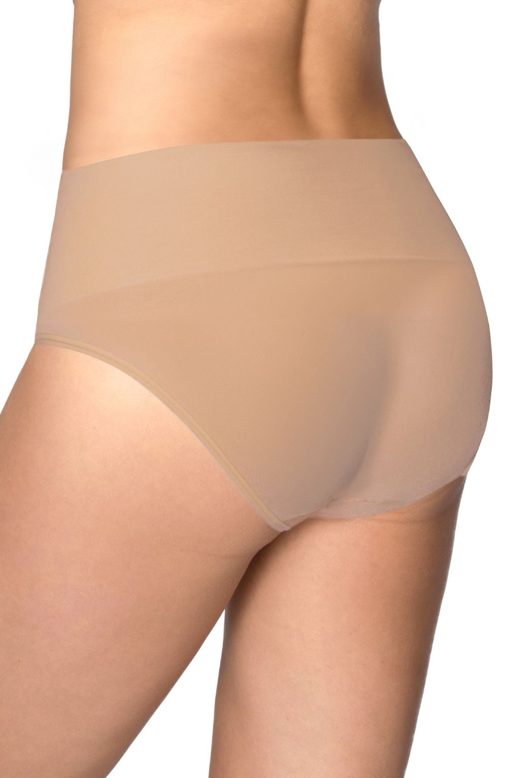 Tummy Control Midi Brief Smooth invisible Italian design - Image 2