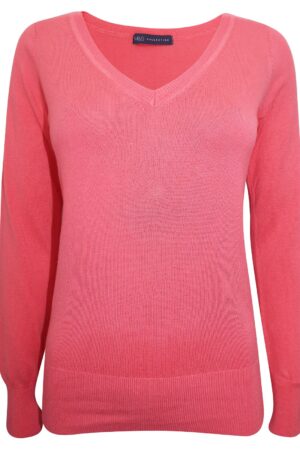M&S Ladies Soft V-Neck Jumper | Premium Quality Knitwear