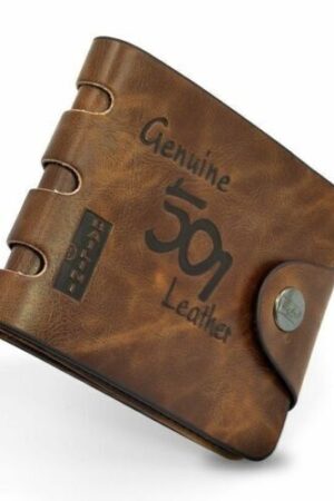Designer Mens Leather Wallet with Card Blocking & ID Protection