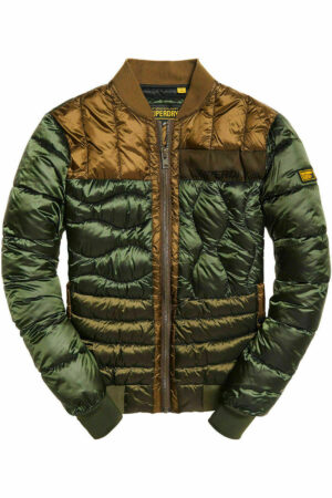 Superdry Men's Convex Mixed Quilt Bomber Jacket