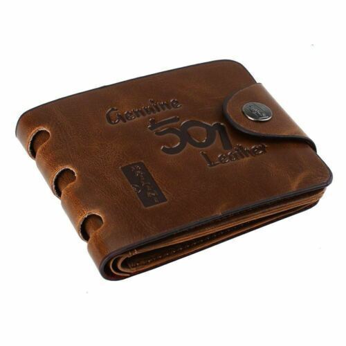 Designer Mens Leather Wallet with Card Blocking & ID Protection - Image 2