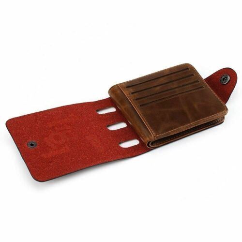 Designer Mens Leather Wallet with Card Blocking & ID Protection - Image 4