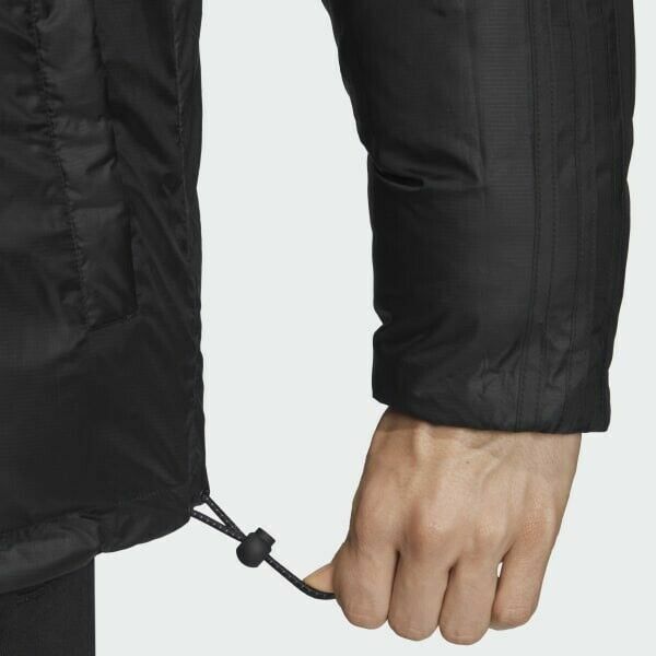 Men's Adidas Reversible Puffer Jacket - Monogram & Black Design - Image 5