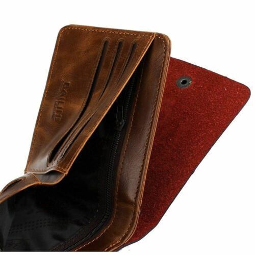 Designer Mens Leather Wallet with Card Blocking & ID Protection - Image 5
