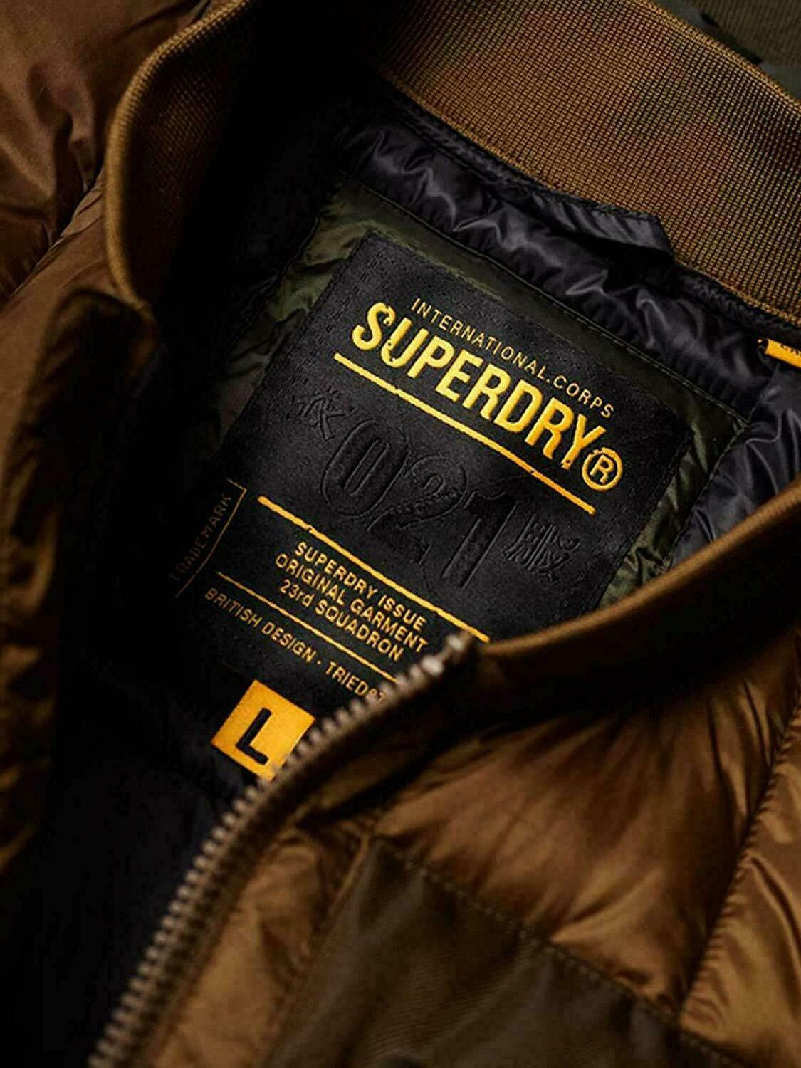 Superdry Men's Convex Mixed Quilt Bomber Jacket - Image 5