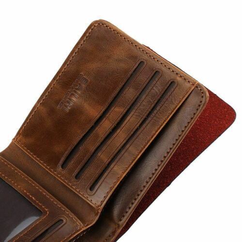 Designer Mens Leather Wallet with Card Blocking & ID Protection - Image 6