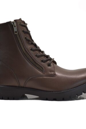 men's winter ankle boots with side zip