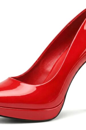 Plus Size Uni Sex High Heel Platform Court Shoes