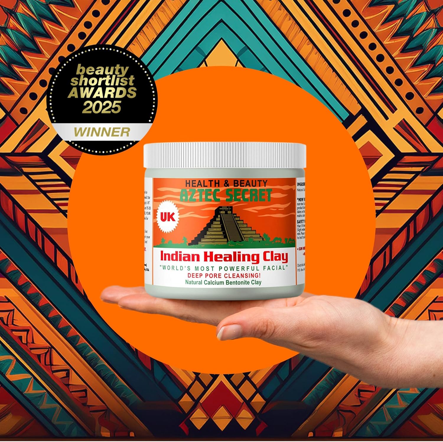 Aztec Secret Indian Healing Clay Mask | Deep Pore Cleansing - Image 2