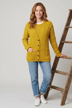 Cable Knit Chunky Cardigan